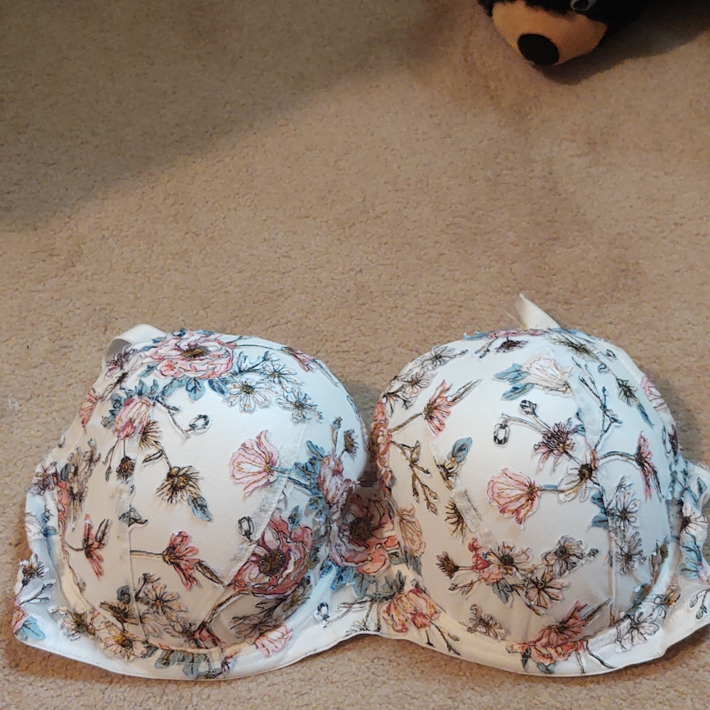 38 DDD floral lace bra